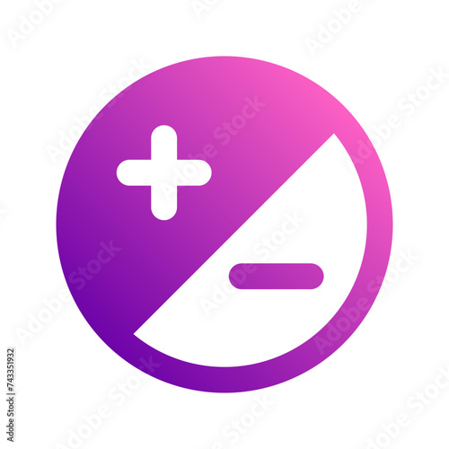 exposure gradient icon