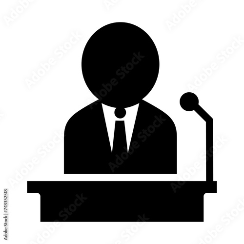 Politician icon