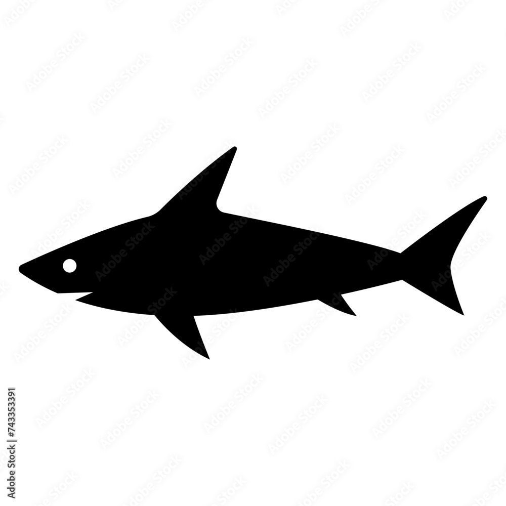 Fototapeta premium Shark icon