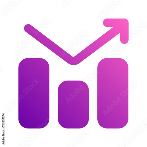 sales gradient icon