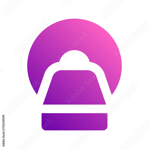 mri gradient icon