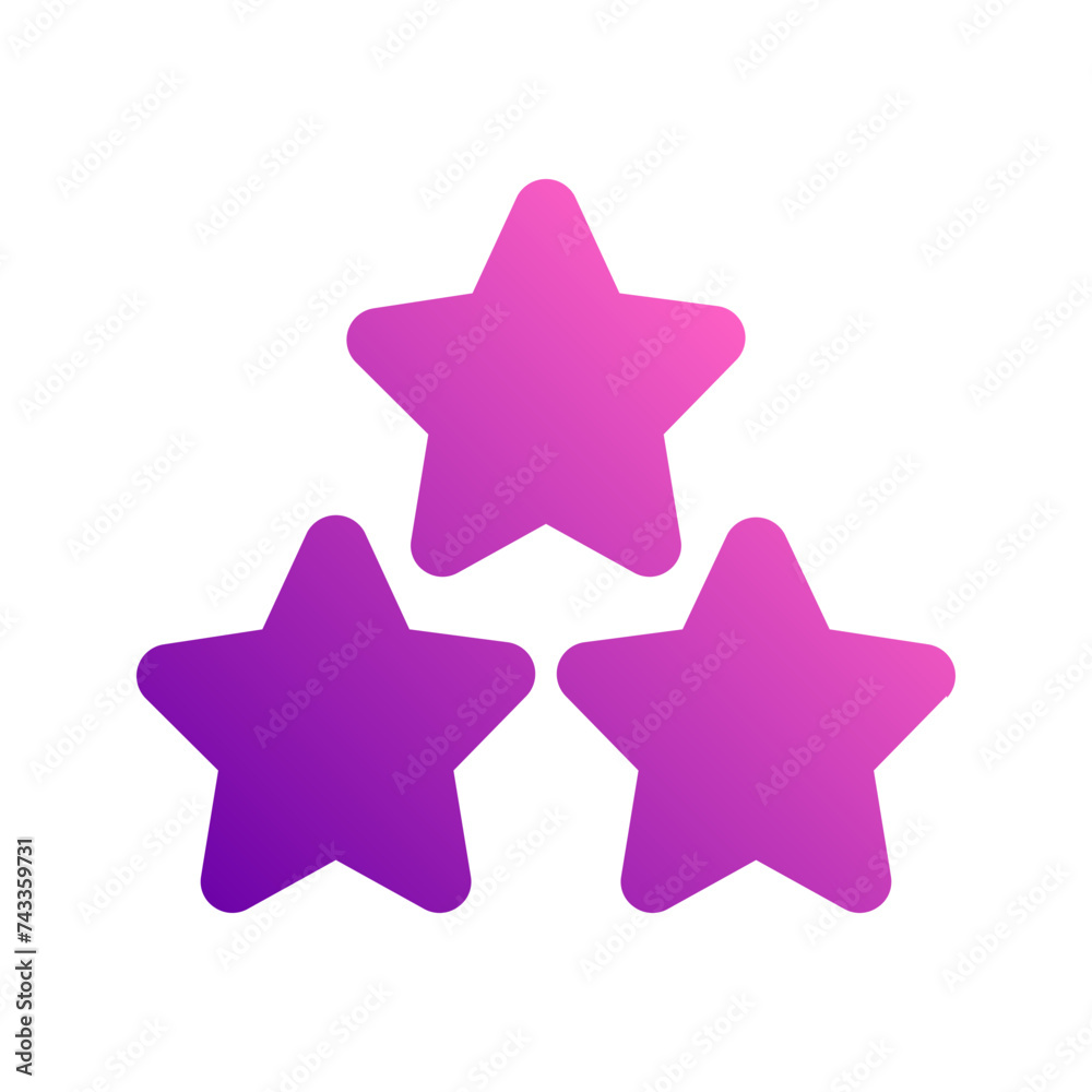 review gradient icon review gradient icon