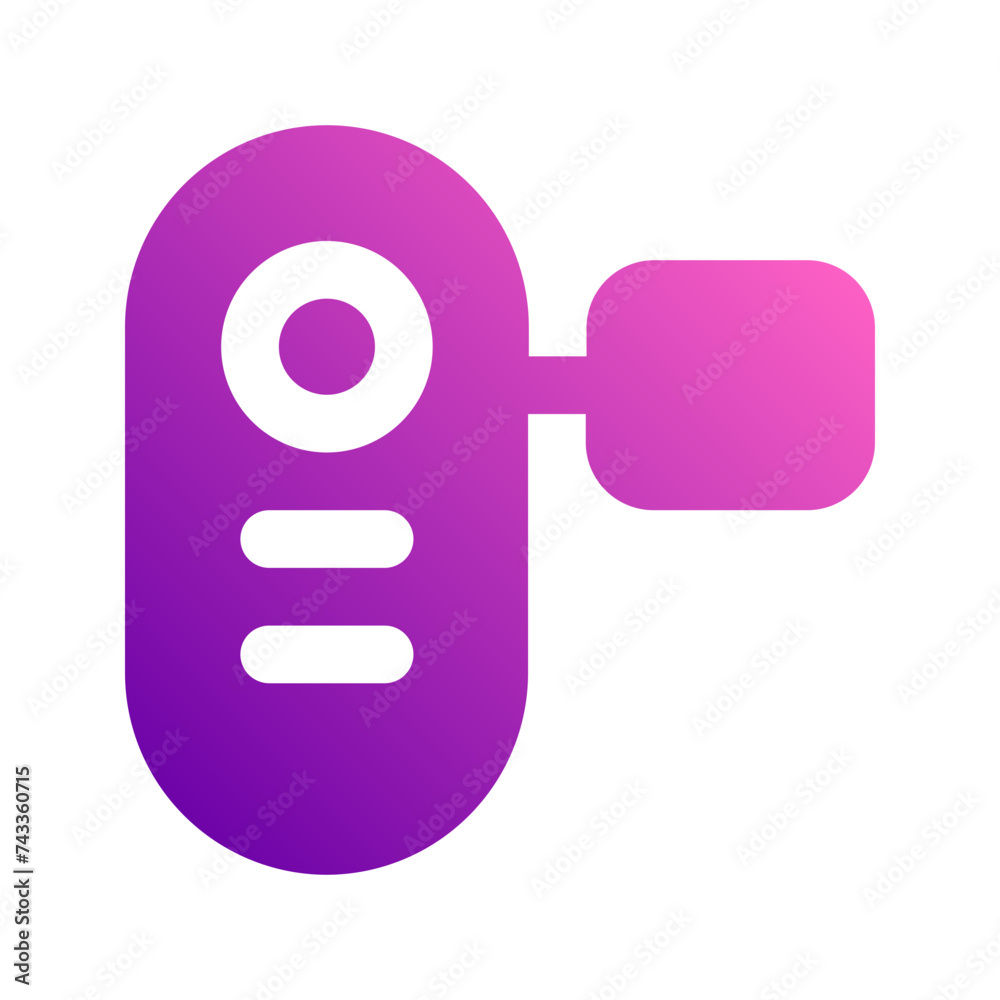 handycam gradient icon handycam gradient icon