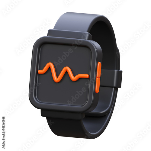 3d render smartwatch