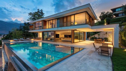 Contemporary Residence with Swimming Pool