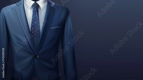 Business Man Suit Copy Space background