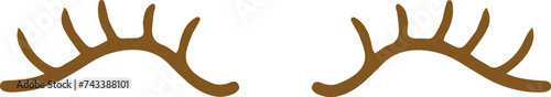 Eye Brow Line Art