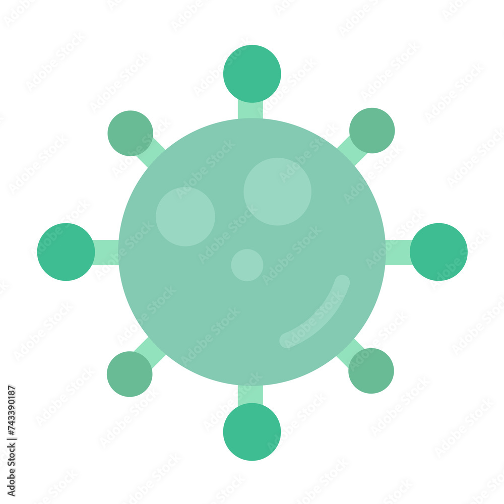 Fototapeta premium Virus microorganisms 