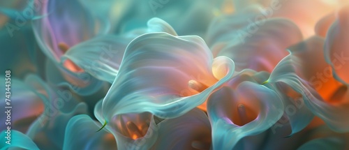 Dreamy Aura: Step into a dreamlike atmosphere at f/32, where Calla lilies exude an otherworldly aura of beauty and grace.