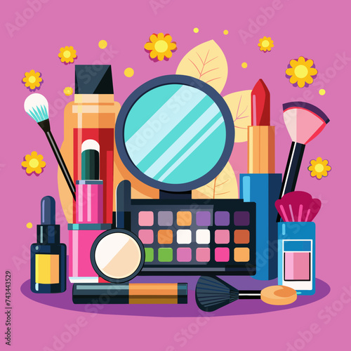 Beautiful makeup kit
