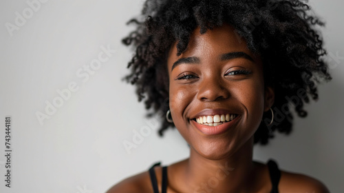 woman smiling.african smile face . Equality.Positive side © SizeSquare's