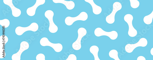Micro probiotic microorganism, science background. Medicine and treatment.	