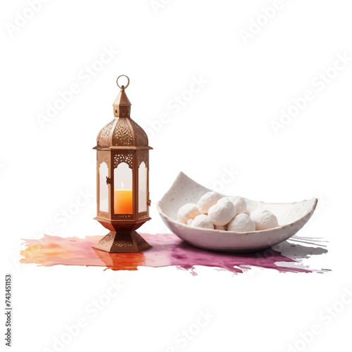 spa still life with candle