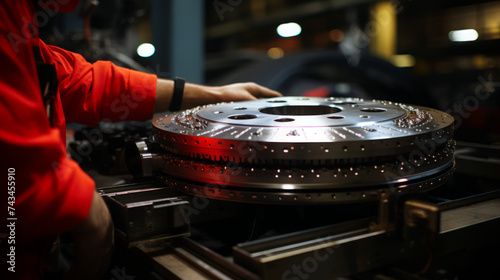 Vintage Music Player: Turntable Record DJ Sound Party Audio Disco Gramophone Entertainment Club Needle Play Dance Mixing, generative AI
