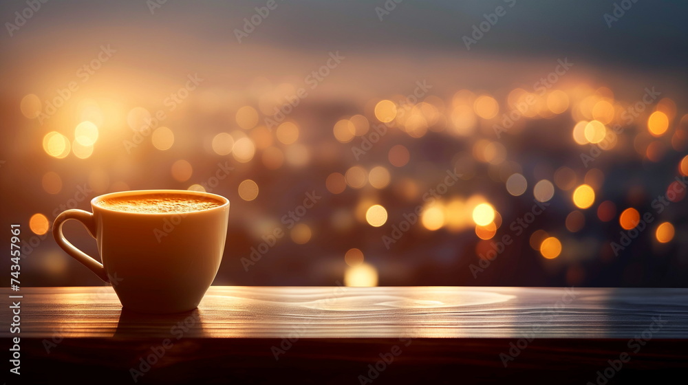 coffee with bokeh background and copy space for text, cup of coffee photo with blur circle light particles, coffee background and wallpaper coffee with bokeh background and copy space for text, cup of coffee photo with blur circle light particles, coffee background and wallpaper