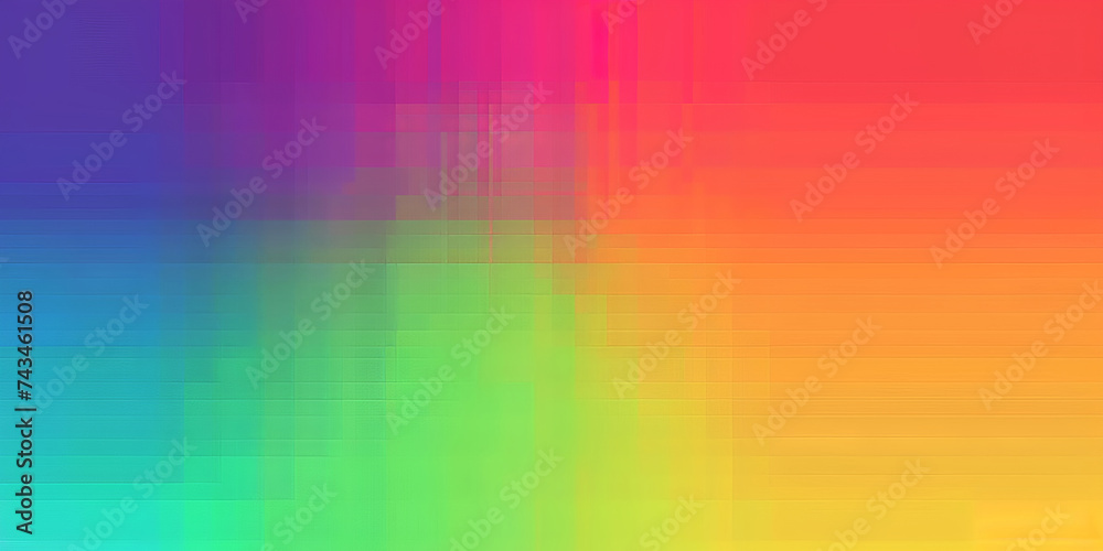  a rainbow gradient color background, red blue yellow green purple pink orange color banner design