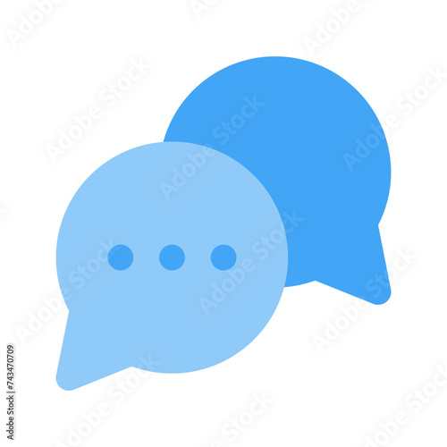 communications flat icon