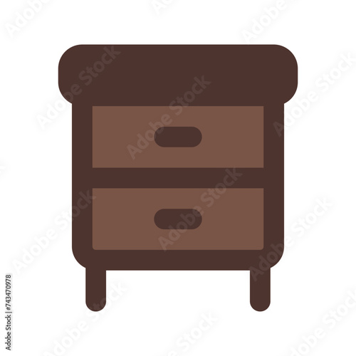 dresser flat icon
