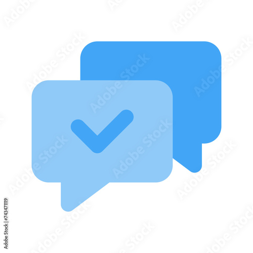 feedback flat icon