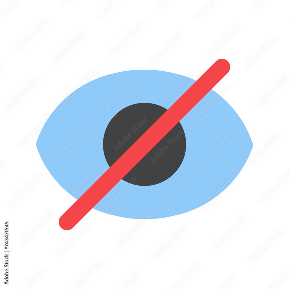 hide flat icon hide flat icon
