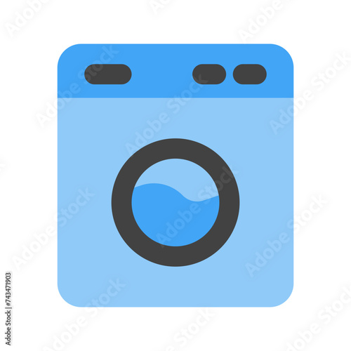 laundry flat icon