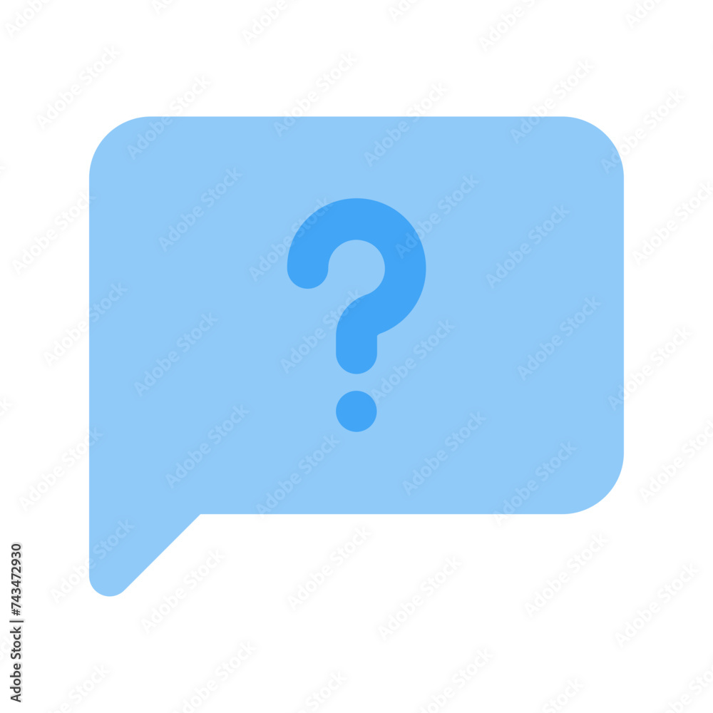 question flat icon question flat icon