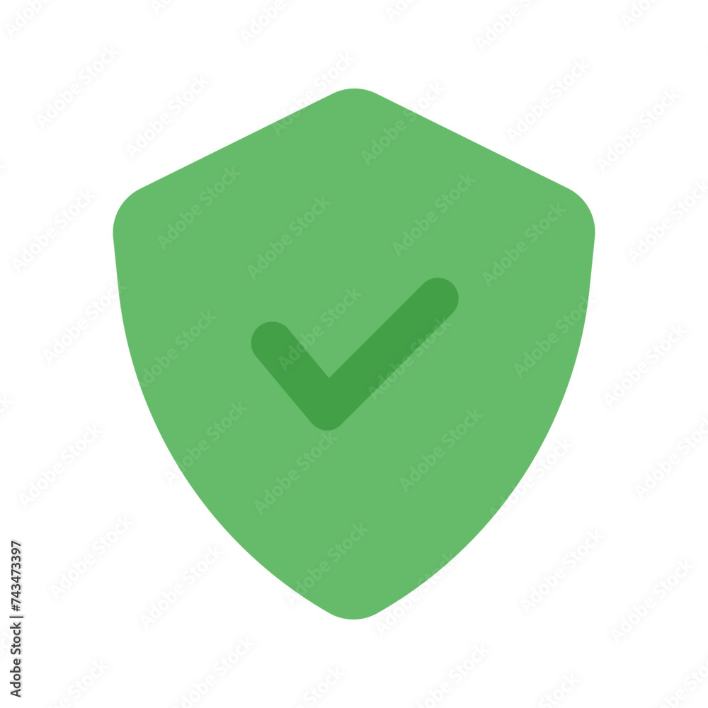 shield flat icon shield flat icon