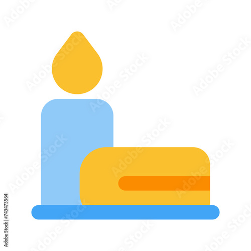 spa flat icon