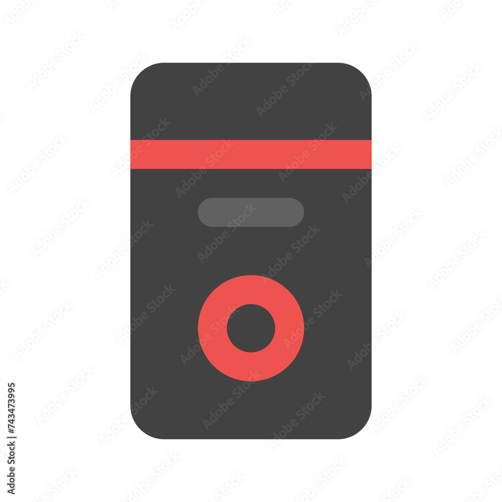 tower pc flat icon tower pc flat icon