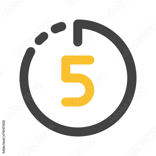 timer flat icon