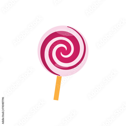Candy vector illustration, candy flat icon