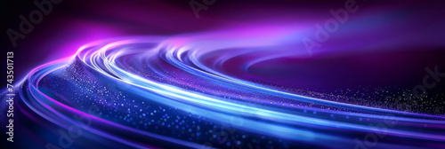 blue and purple lines flow with light background