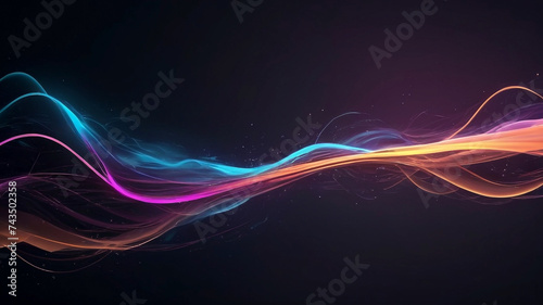 Abstract line energy background