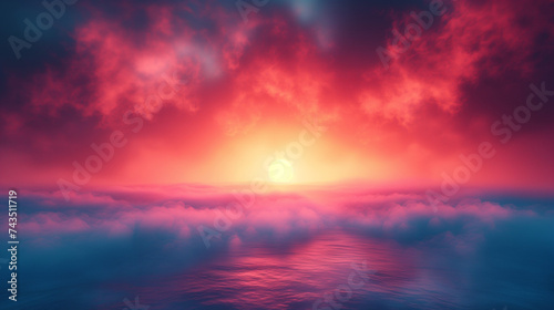 Abstract sunset © Tomasz
