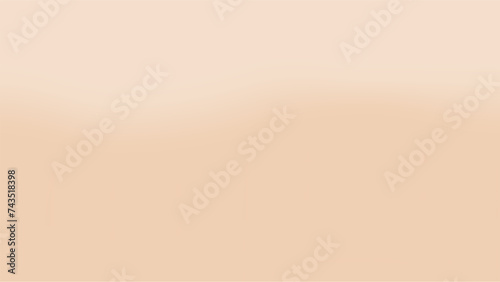Nude gradient. Pastel nude background, modern vector design.