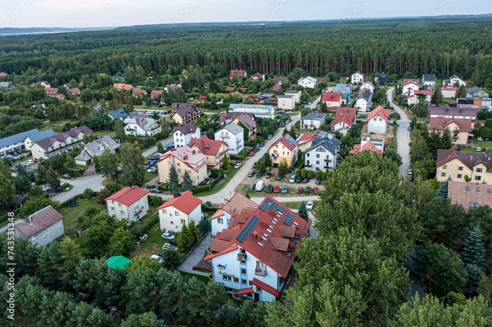 Fototapeta premium Biało Brzegi, Morze Bałtyckie, Lato