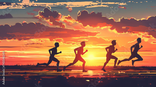 Silhouettes Runners