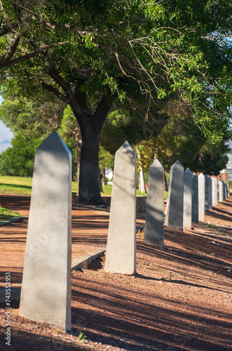 Chamizal National Memorial, the United States–Mexico international border, Texas photo