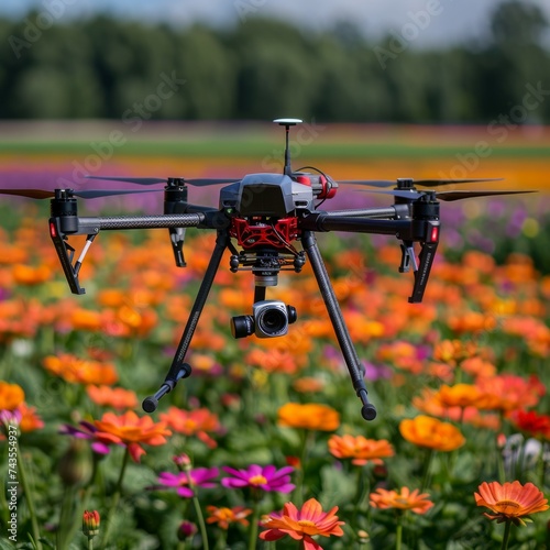 Artificial pollination using drones, automation of the agricultural sector, irrigation, analysis