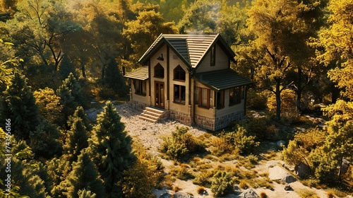 forest house