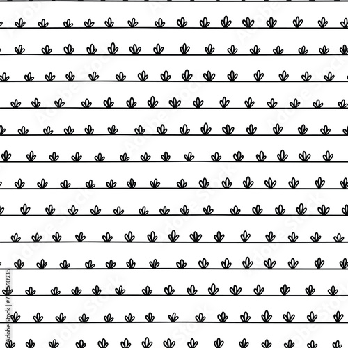 Hand drawn background, cover. Seamless pattern