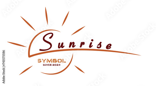 Symbol of the bright summer sun.
