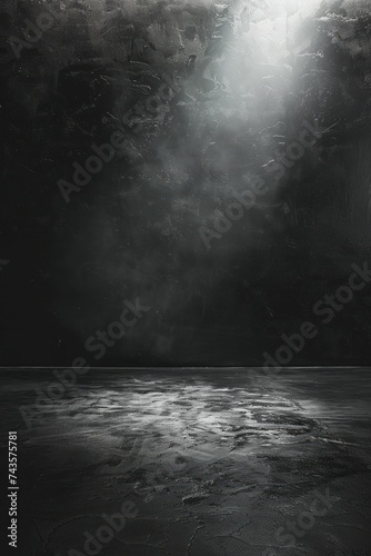 Classic studio setting  black velvet backdrop adds depth  drama  minimal reflection  clear focus area.