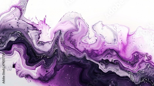 Marble ink abstract art background 