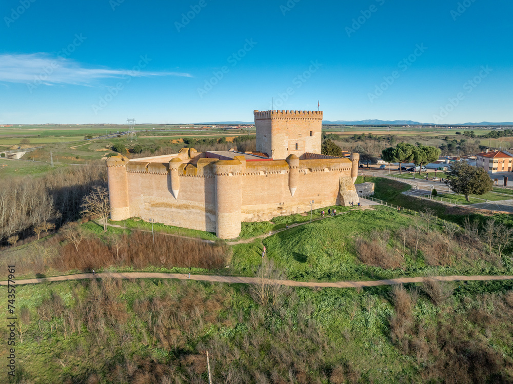 Castillo de Arevalo en la provincia de Avila