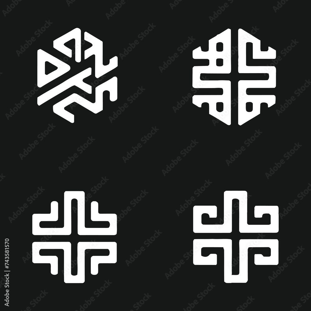 Obraz premium Versatile and Modern Vector Logo Designs Collection