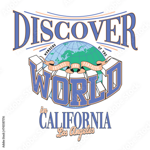 World varsity slogan design