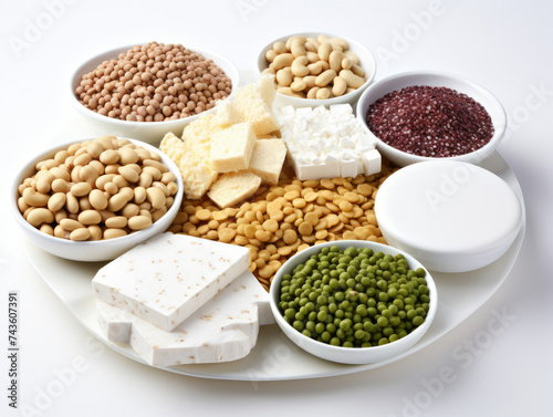 Assorted Platter of Different Types of Food