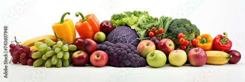 Varied Assortment of Fruits and Vegetables