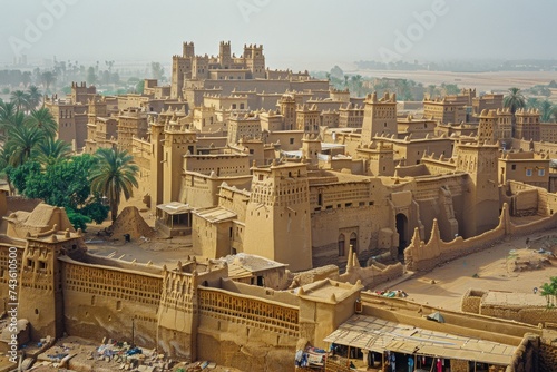 mud-brick architecture in Timbuktu photo